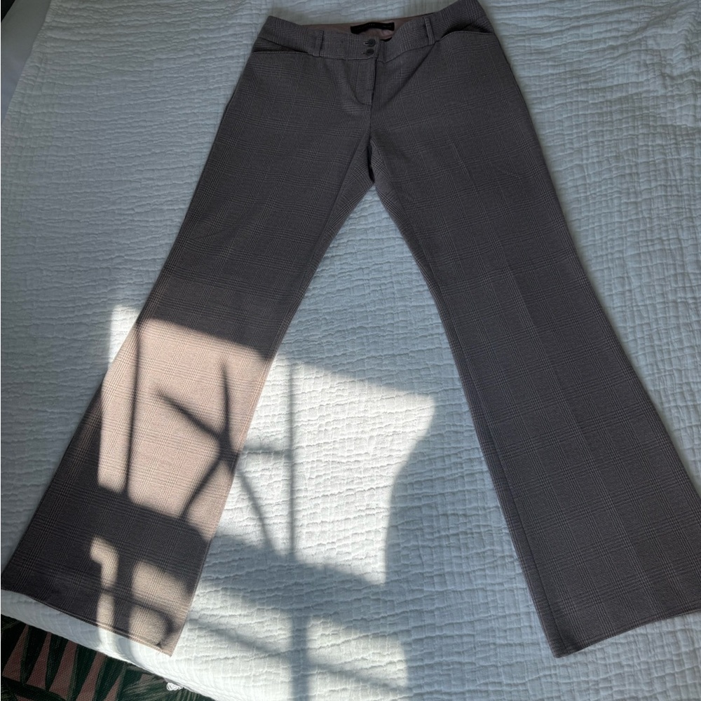 The Limited Rose Plaid Pants